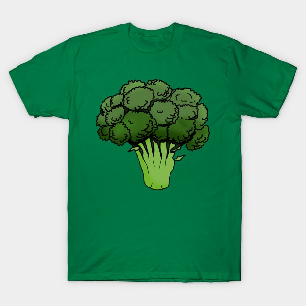 Broccoli T-Shirt by Barnyardy